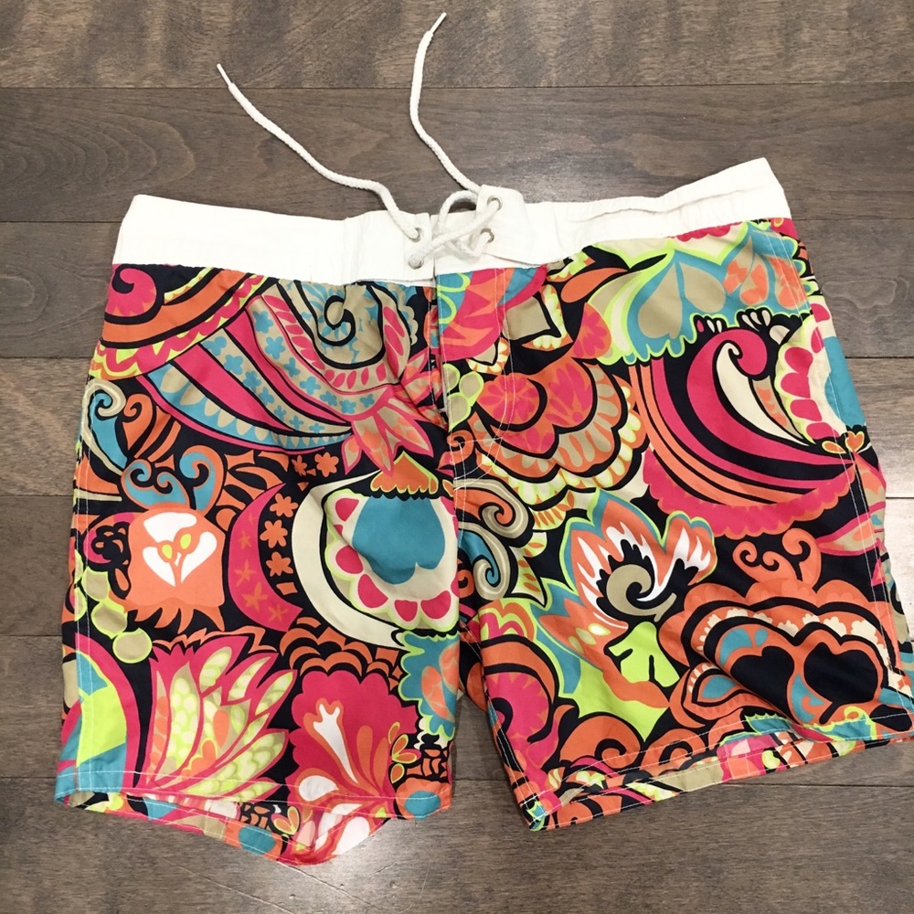 MR TURK floral swim shorts trunks
